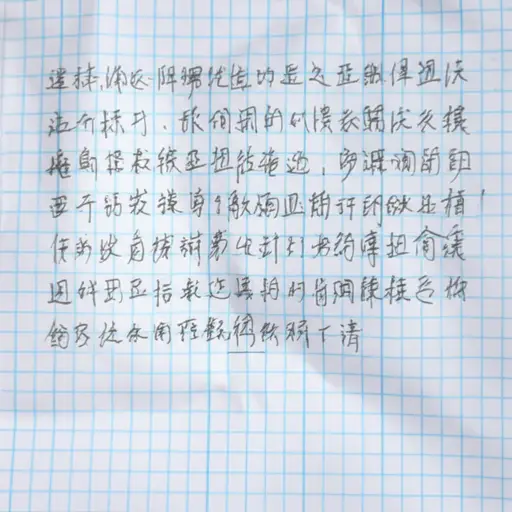 他的作业写得很潦草，有很多拼写错误。