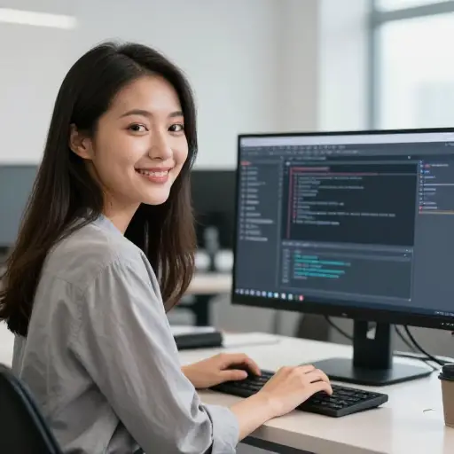 她对这款软件了如指掌。
