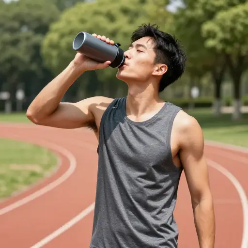 运动期间，补充流失的水分以避免脱水至关重要。