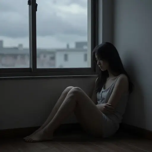 她感觉她的生活没有意义。