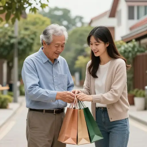 她总是很乐意帮忙。