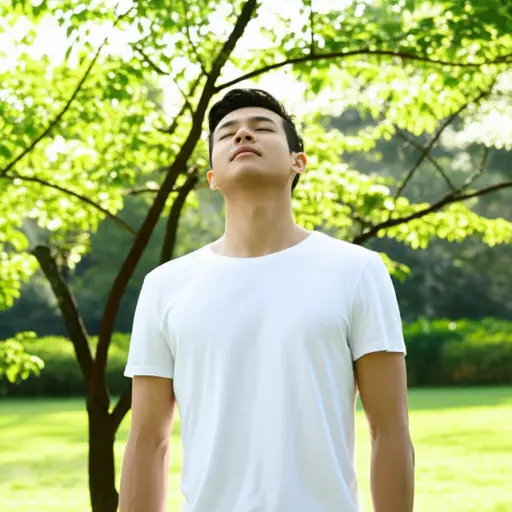 早晨的新鲜空气对我的精神是一剂良药。