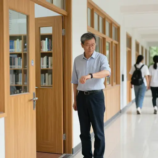 他在大学的任期长达10年。