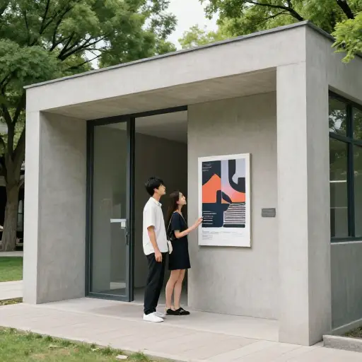 我们这周末应该去看看那个新艺术展。