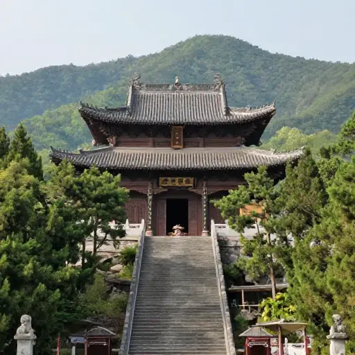 最让我印象深刻的地方是那座古庙。