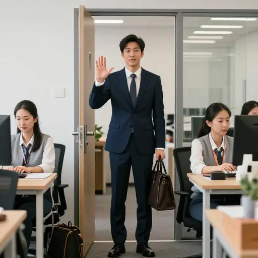 当老板说该回家时，没有人反对。