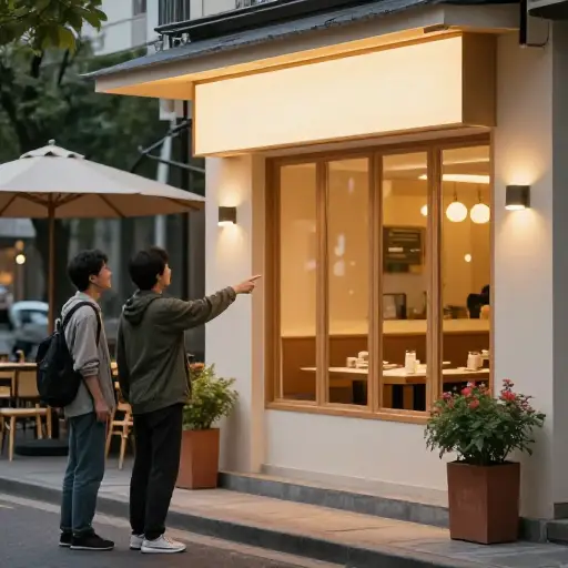 你可以试试那家新开的意大利餐厅。