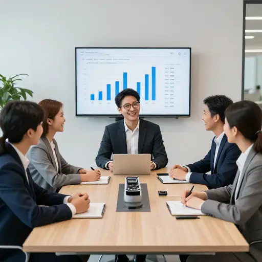 公司的新产品在市场上有了一个有希望的推出。
