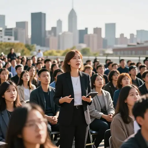 人们被她那关于更美好社会的理想主义愿景所吸引。