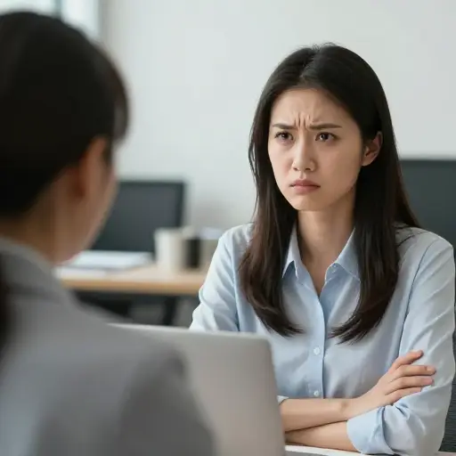 她立刻就讨厌她的新同事。