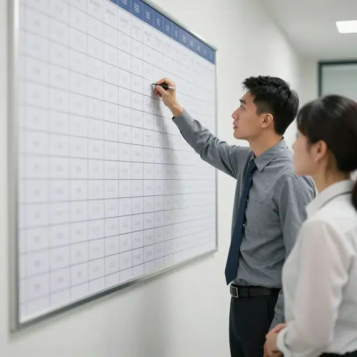 他们每月轮换值班表以确保公平分配。