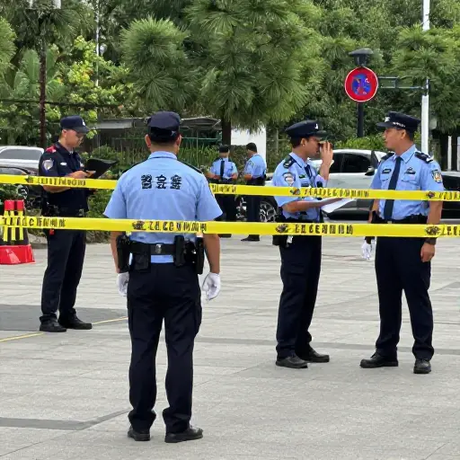 警方正在调查一起暴力犯罪。