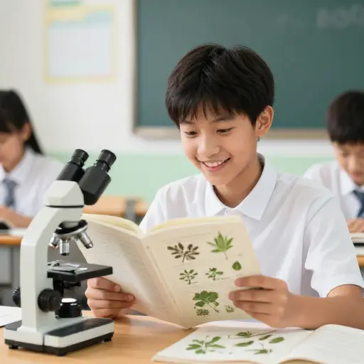 我最喜欢的科目是生物。