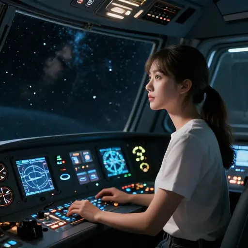路易丝，你现在是唯一能驾驶这艘宇宙飞船的人。