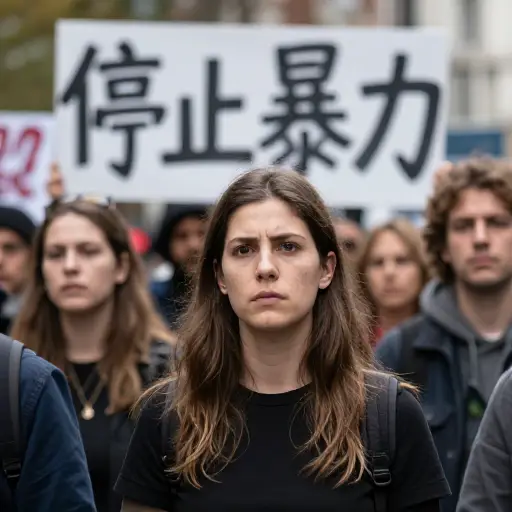 我们必须结束这种暴力。