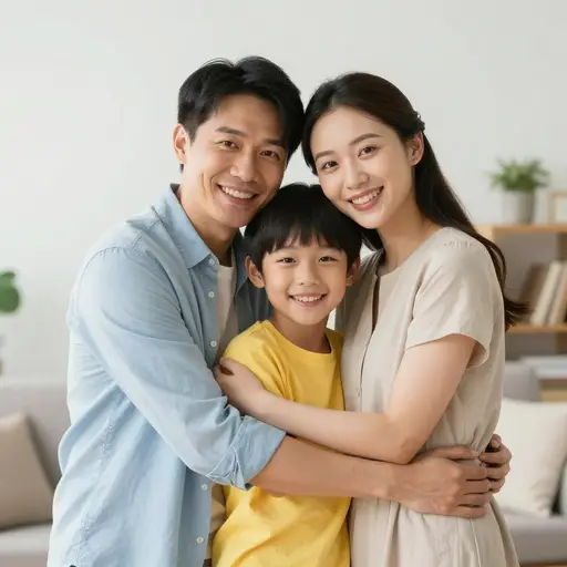 我的父母爱我。