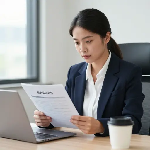 她对他们的服务进行了评估。