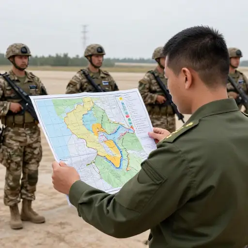 政府授权在该地区进行军事行动。