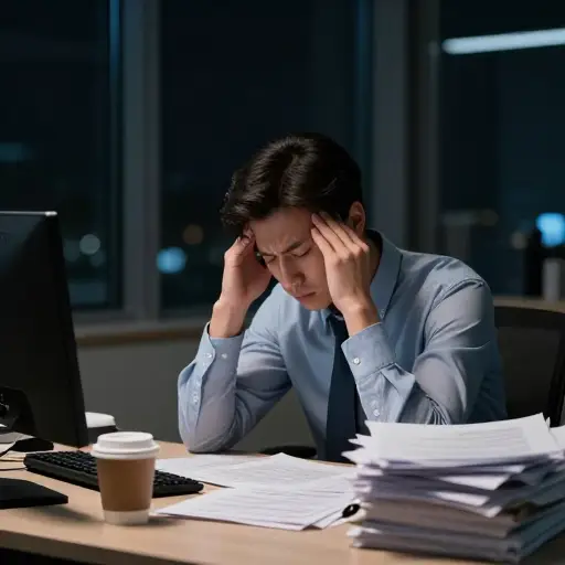 许多人以职业晋升的名义牺牲健康。