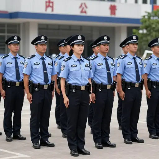 女性占警察队伍的15%。
