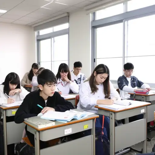 假期结束后，学生们很快调整回了学习状态。