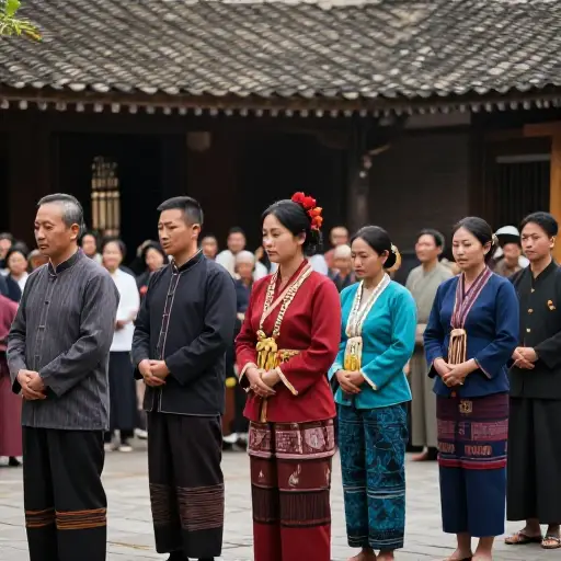 对传统的尊重深深融入了他们的文化结构之中。
