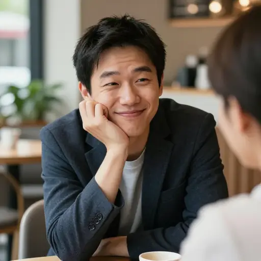 他假装天真地提问，试图套出更多信息。