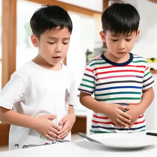 我弟弟比我更饿，因为他没吃早餐。