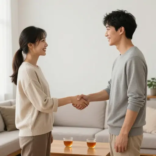 经过多次争吵，他们终于达成了和解。