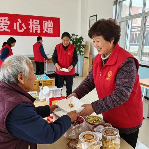 她因其慈善工作而在全市闻名。
