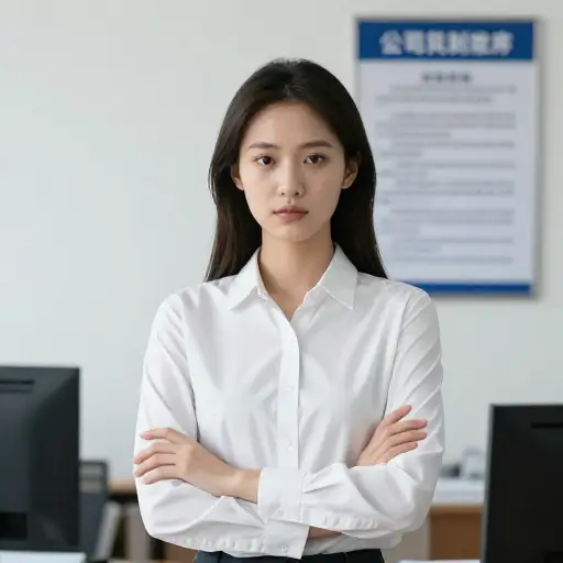 她对权威有一种无意识的怨恨，这表现在她的行为中。