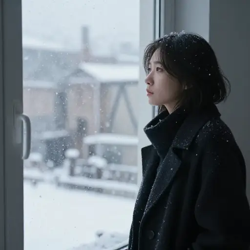 如果雪停了，我可能会冒险出去。