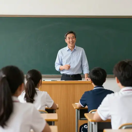他是那种理想的老师——直接、友好且随和。