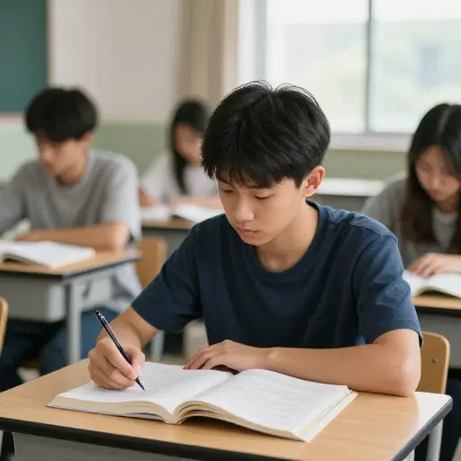 努力学习的学生取得更好的学业成绩，这是合情合理的。