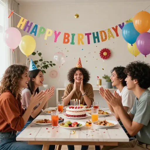 他们以盛大的方式庆祝生日。