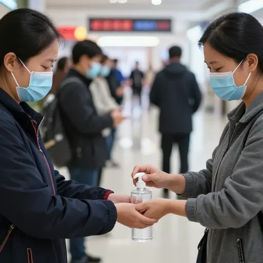 我们必须采取预防措施来阻止疾病的传播。