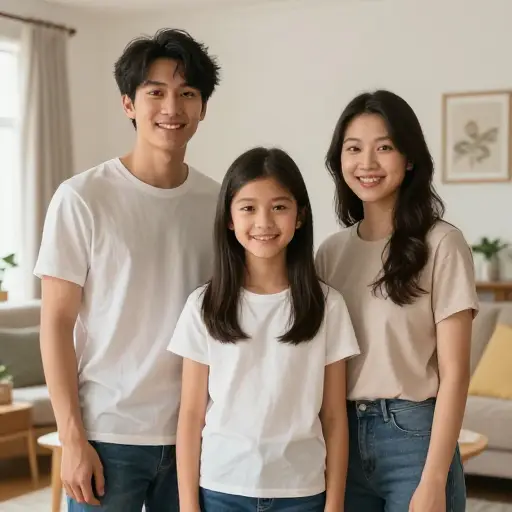 她有两个兄弟姐妹，一个哥哥和一个姐姐。