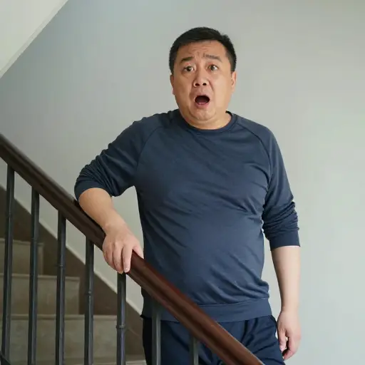几个月不活动后，他震惊地发现自己的身体状况如此糟糕，甚至爬楼梯都让他上气不接下气。