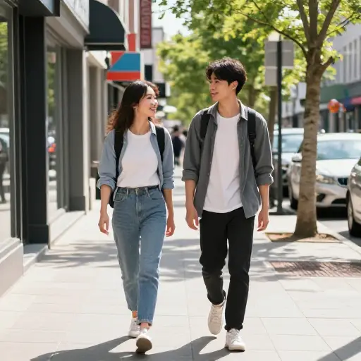 我们不妨走路去那里。