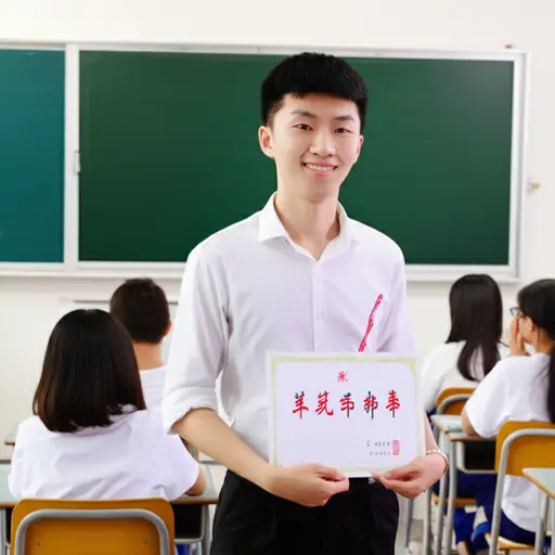 这位名叫约翰·里奇的学生在班级里表现优异。
