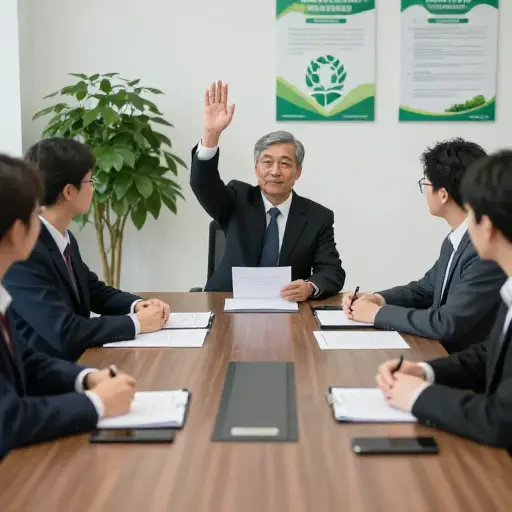 委员会通过了一项支持新环境政策的决议。