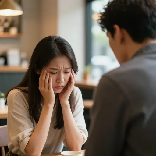 她真诚的道歉给我留下了深刻的印象。