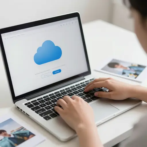 你可以将照片存储在云服务上进行备份。