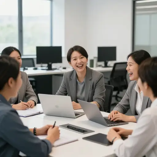 他的玩笑话总是那么幽默风趣，让整个办公室都充满欢乐。
