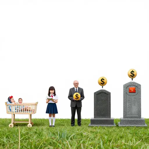从生到死，人类生活的几乎每一个可能的需求都极大地取决于金钱的可用性。