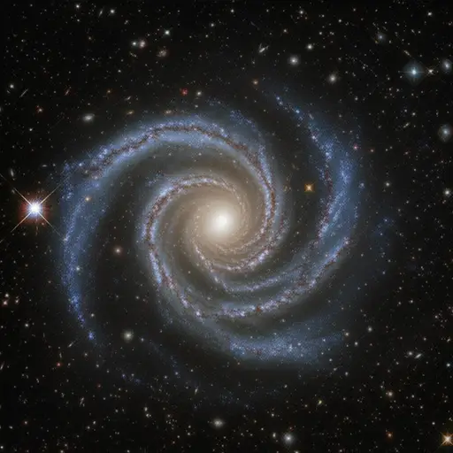 天文学家发现了一个新的星系团。