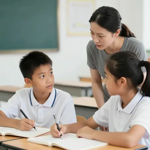 老师询问了这个情况。