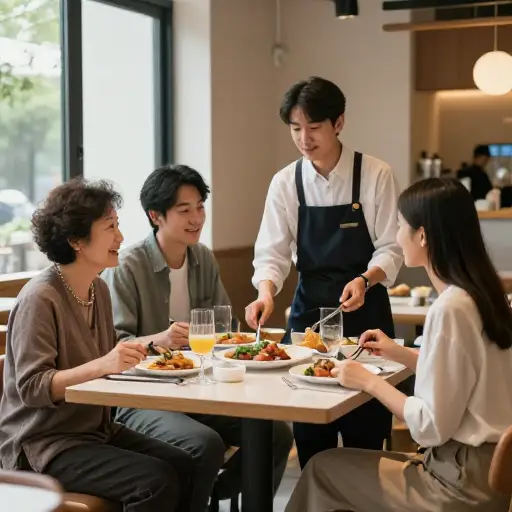 母亲节我们要带妈妈出去吃午饭。
