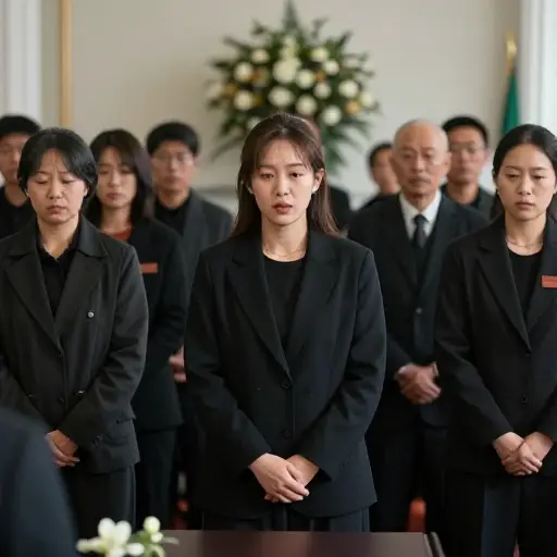 她在葬礼上不得体的言论让许多亲戚感到不快。