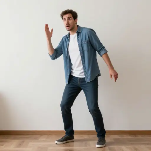 听到这个令人震惊的消息后，他踉跄了一下。